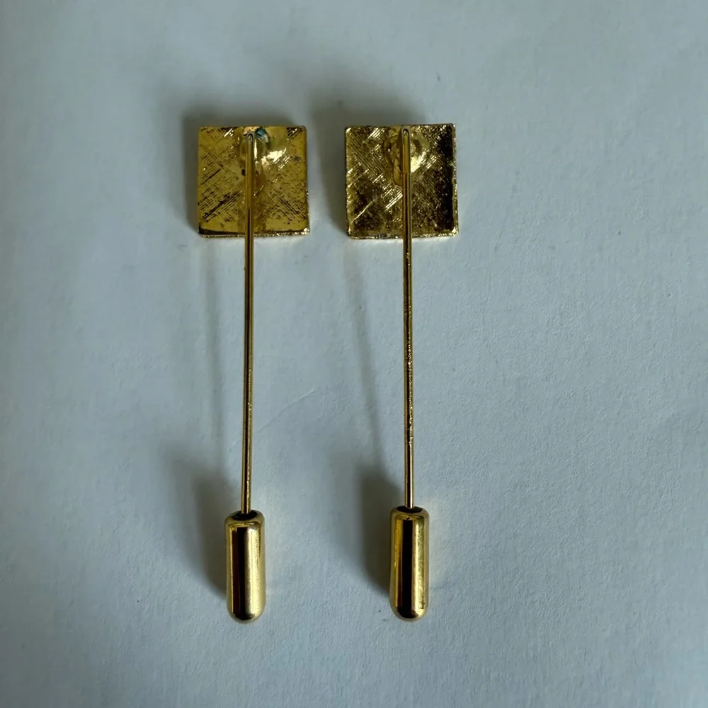 Lot of Vintage Anne Klein Gold-tone Stick Pins - Picture 6 of 10